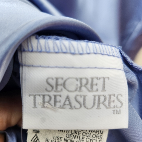 SECRET TREASURES Nightgown 2XL Purple Cloud Lace Bodice Nighty Feminine PJs - Picture 4 of 9